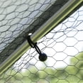 thumbnail image 3 of Walcut 13x10 ft. Large Metal Chicken Coops with Waterproof Chicken Wire Cage and Cover Walk in Chicken Runs Pen, 3 of 10
