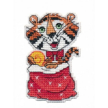 UPC: 4680021533198 | Money Tiger. Magnet 1435 Counted Cross Stitch Kit