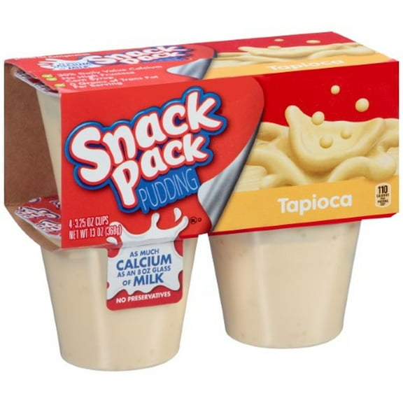 Snack Pack Tapioca Pudding Cups (Pack of 6)