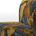 thumbnail image 4 of Designart "Vibrant Leafs landscape" Multi-Color Floral Upholstered Accent Chair - Traditional Arm Chair For Bedroom, 4 of 7