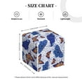 thumbnail image 3 of Kdxio Butterflies1 Print Tissue Box Cover,Square Decorative PU Leather Facial Paper Case Organizer Holder Dispenser for Bathroom,Night Stands,Desk,Car 5.2''X5.2''X5.2'', 3 of 6