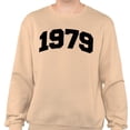 thumbnail image 2 of 1979 College Style Sweatshirt Unisex 2X-Large Sand, 2 of 5