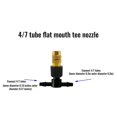 thumbnail image 2 of Detachable Metal Irrigation Sprinkler 10/20pcs Misting Nozzle Anti Corrosion Rust Proof Cooling Nozzle for W/ Tee Connec, 2 of 4