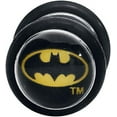 thumbnail image 2 of Batman Symbol 18G 316L Surgical Steel Fake Plugs, 2 of 4