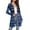 Womens Coats & Jackets Dark Blue, variant on Knee Length Cardigans for Women Plus Size S-5X Casual Open Front Coats Ladies Trendy Stripe Printed Lightweight Long Sleeve Cardigan Tops