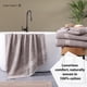 thumbnail image 4 of Juego de toallas de baño LANE LINEN, 100% algodón, paquete de 4 unidades, 550 g/m², 70 x 140 cm, 4 of 9