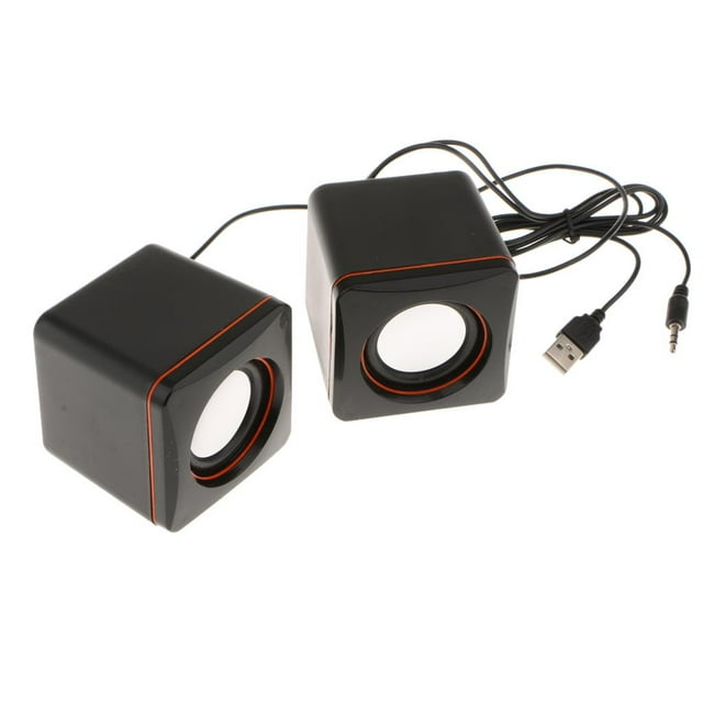 Altavoces Estéreo Hugo para Computadora con Cable USB de escritorio