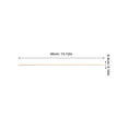 thumbnail image 3 of KAKOWELY bamboo weaving products 20pcs Thin Bamboo Rods For Kite Crafting Lightweight Kite Support Sticks Easy To Use Diy Kit Repairing And Making Bamboo Dowels, 3 of 4