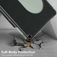 thumbnail image 5 of ELEHOLD Folding Stand Case for Google Pixel Tablet PU Leather Case Adjustable Kickstand Magnetic Folio Slim Shockproof Case for Google Pixel Tablet 2023,Black, 5 of 10
