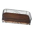 thumbnail image 2 of DOMELAY Desktop Storage Rack Wood Paper Towel Holder for Kitchen Countertop Bathroom, 2 of 9