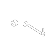 Genuine OE Subaru Lateral Arm - 20250FL010 Fits select: 2018-2021 SUBARU CROSSTREK, 2019-2021 SUBARU FORESTER