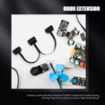 thumbnail image 2 of ExtensióN OBDII Conector Dual y Divisor OBD OBD2 16PIN ConexióN Macho a Hembra Plano + Delgado para, 2 of 5