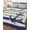 Green, variant on Striped Anchor King Size Down Alternative Comforter, Lightweight Comforter Quilt Bedding Set with Pillow Shams Navy Blue Nautical Sage Green Geometric All Seasons Bed Comforter Duvet Insert 96"x106"