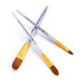 thumbnail image 5 of RCC 245 | Crafter's Choice™ 3pc Brown Taklon Variety Brush Set, 5 of 8