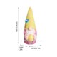 thumbnail image 4 of Fiudx Conejito de Pascua Sin Cara, Adorable Adorno de Enano, Suave Fibra de Poliéster, Decoración Caprichosa, Versátil para Interiores y Exteriores, Perfecto para Fiestas de Pascua, Tamaño 11-12 Cm, 4 of 6
