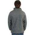 thumbnail image 2 of Adult Mens Two-Tone Anti-Pilling Performance Fleece Jacket - Various Color And Sizes - Charcoal - 2X-Large, 2 of 2