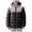 01 Black, variant on Fall Jackets for Kids Girls with a Hood Kids Boy Girl Puffer Jacket Coat Hood Mid Length Big Pocket Light Weight Warm Padded Winter Outwear