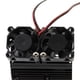 thumbnail image 3 of Disipador de calor de metal CNC para motor de coche RC, radiador para coches a escala Arrma 1/8 y 1/10 (para proyectos de bricolaje). negro, 3 of 9