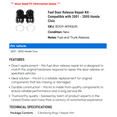 thumbnail image 2 of Fuel Door Release Repair Kit - Compatible with 2001 - 2005 Honda Civic 2002 2003 2004, 2 of 2