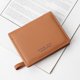 thumbnail image 1 of Cartera corta para mujer, estilo coreano, estilo fresco, bolso de estudiante de dos pliegues, monedero sencillo con hebilla para múltiples tarjetas, 1 of 6