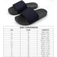 thumbnail image 2 of GZHJMY Stylish Slides for Women Men, Blue-purple Solid Color Soft Flexible Slip-on Sandals Slippers, 2 of 7