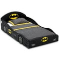 thumbnail image 4 of Batman Batmobile Car Sleep and Play Toddler Bed with Attached Guardrails by Delta Children, 4 of 9