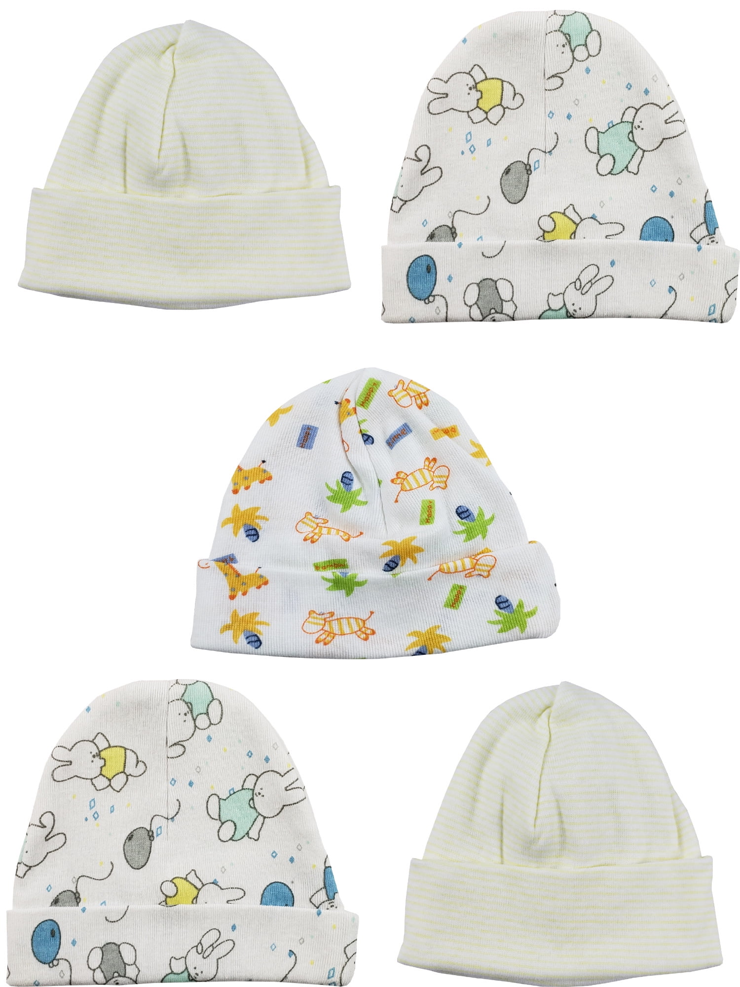 Bambini Beanie Baby Caps (Pack of 5) - Walmart.com