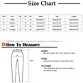 thumbnail image 3 of Women Fashionable Casual Elastic Waist With Multiple Pockets Work Clothes And Sports Pants, 3 of 6