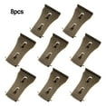 8PCS Brick Hook Clips For Hanging HeavyDuty Brick Wall Hooks Without