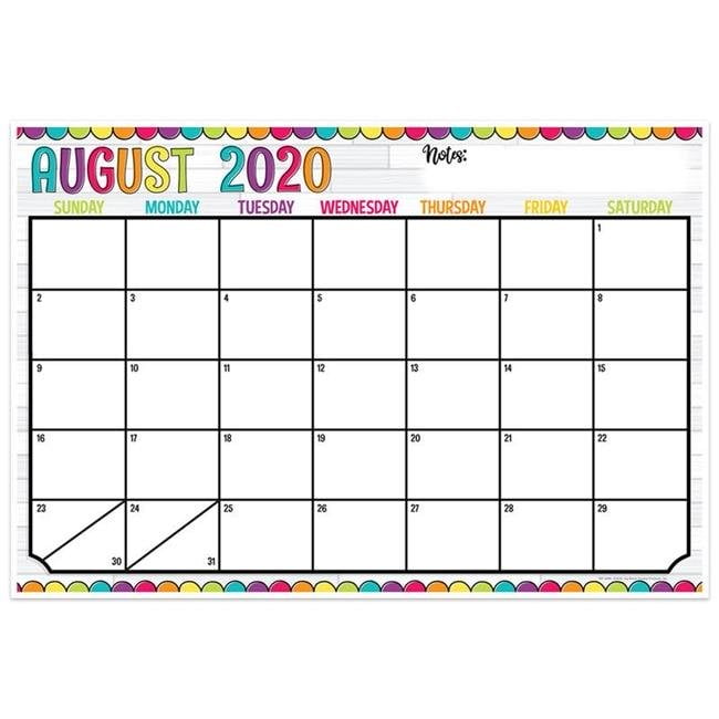 Top Notch Teacher Products TOP3009 Diy Dots Desk CalendarAcademic Year
