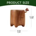 thumbnail image 2 of Ongmies Handmade Wooden Pencil Holder Cute Pencil Holder Desktop Organizer & Desktop Accessories Desktop Pencil Holder Cute Pencil Holder Unique Pencil Holder Pencil Case, 2 of 8