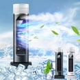 thumbnail image 6 of Tower Fan,Fan For Bedroom,Box Fan,Oscillating Tower Fan,Desk Table Fan With 6 Speeds,Bladeless Tower Fan Quiet,120°Oscillation, Humidification,Small Bladeless For Bed.Black, 6 of 6