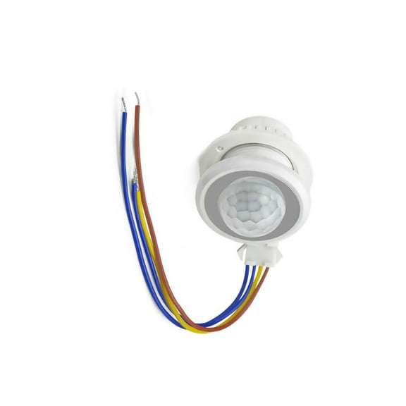 Wireless PIR Sensor Switch Automatically Control Lights, Exhaust Fans for Indoor Use