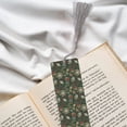 thumbnail image 6 of Kdxio Red Leaves Print Metal Tassel Bookmarks,Perfect Gift for Art Lovers and Bookworms Metal Bookmarks for Women, 6 of 8