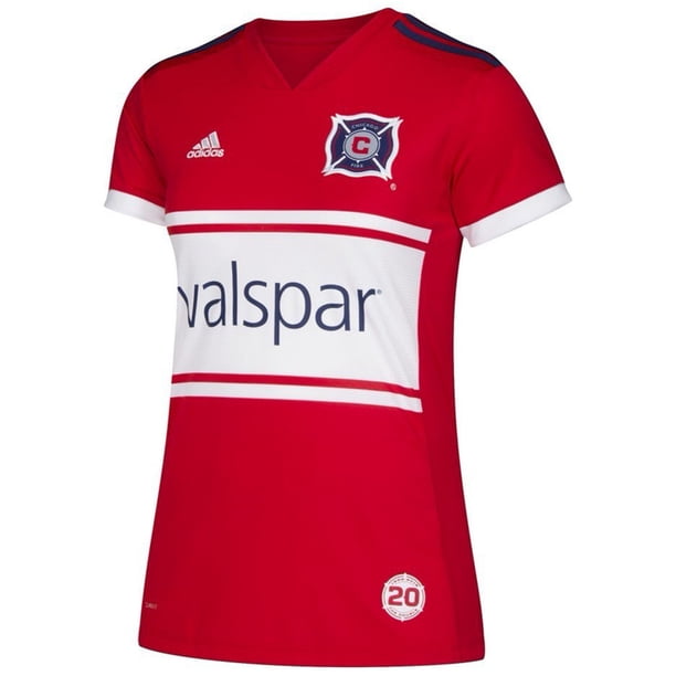Adidas Mujer Chicago Fire Jersey rojo M
