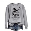 thumbnail image 5 of RKSTN Sweat-Shirt Chandail en Molleton pour Femmes Col Rond Imprimé Halloween Chandail en Molleton Manches Longues Chandail en Molleton à Capuche Tenues d'Automne, 5 of 5