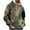 Green, variant on Men's Camo Hoodies with Pocket Long Sleeve Drawstring Pullover Camouflage Printed Graphic Sweatshirts Tops (M, Green)
