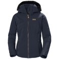 thumbnail image 1 of Helly-Hansen Womens Verbier Infinity Waterproof Sustainable Ski Jacket, 597 Navy, Small, 1 of 4