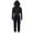 Black, variant on renvena Kid Girl 3Pcs Hip-hop Street Dance Outfits Hoodie Crop Top Jogger Cargo Pants Jazz Performance Costume