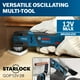 thumbnail image 5 of Kit combinado Bosch GXL12V-270B22 de 12 V como máximo con taladro/destornillador Chameleon, 5 of 9