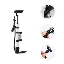LABRIMP 1Set Portable Bicycle Air Pump for Inflating Tires and Emergency Repairs in Silver