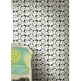 thumbnail image 5 of Marimekko Black Pieni Unikko Peel & Stick Wallpaper, 5 of 6