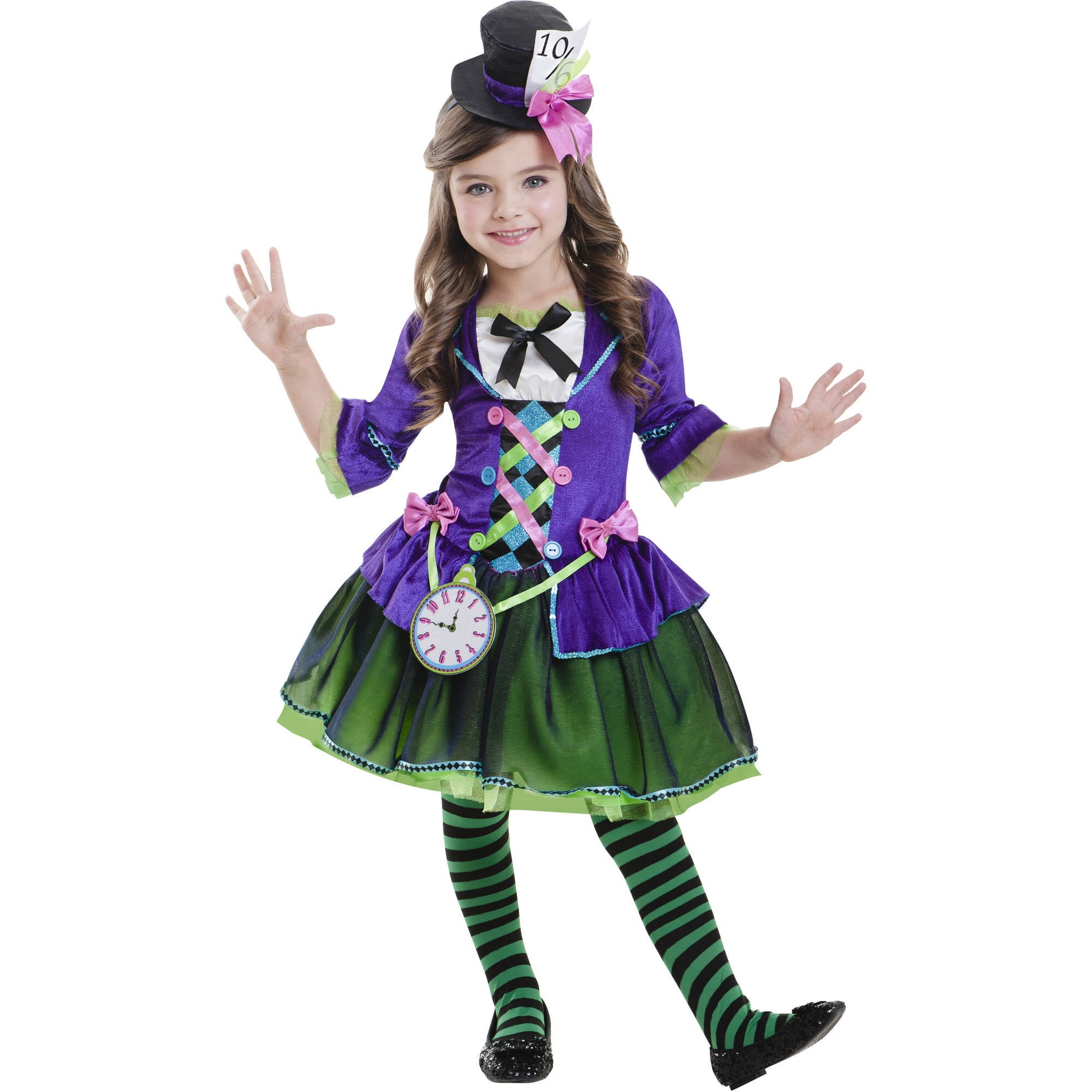 Bad Hatter Child Halloween Costume - Walmart.com