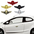 thumbnail image 3 of ZYHARUKO 3D Skeleton Skull Wing Emblems Metal Badge Car Badge Sticker Car Grill Body Trunk Fenders Badge Sticker Decal, 3 of 19