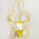 thumbnail image 4 of Trajes de Baño de Bikini de Mujer sin Mangas Push Up Set Acolchado, Trajes de Baño de Bikini de Moda Y Sexy para Mujeres, 4 of 6