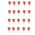 thumbnail image 4 of 20Pc Insulators Post Insulators Electronic Fence Posts Wall Ring Insulators Iron, 4 of 6