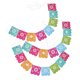 thumbnail image 1 of Day Of The Decorations Mexican Party Banner Multi-Colored 14.00X13.80X0.10CM Scene Setting 3 Sets, 1 of 4