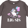 thumbnail image 4 of Inktastic Big Sis Unicorn Sister Announcement Girls Long Sleeve Toddler T-Shirt, 4 of 5