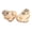 Champagne, variant on 1 Pair Angel Wings Decorative for Wired Headphones,Y2K Photo Props for Girls,Cute 3D DIY Earphones Decoration,Easy Install Accessories