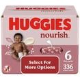 thumbnail image 1 of Toallitas perfumadas para bebé Huggies Nourish, paquete de 6, 336 unidades en total (seleccione para más opciones), 1 of 3